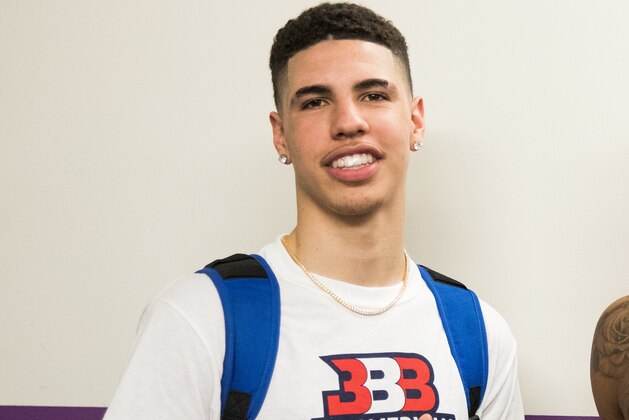 LAS VEGAS, NEVADA - MARCH 31: LaMelo Ball poses after the Big Baller Brand All American game at the Orleans Arena on March 31, 2019 in Las Vegas, Nevada. (Photo by Cassy Athena/Getty Images)