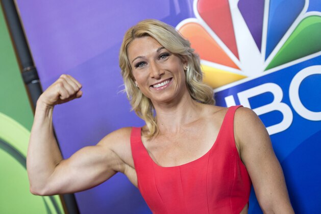 Stunt woman Jessie Graff attends NBC TCA Summer Press Tour 2017 on August 3, 2017, in Beverly Hills, California. / AFP PHOTO / VALERIE MACON        (Photo credit should read VALERIE MACON/AFP/Getty Images)