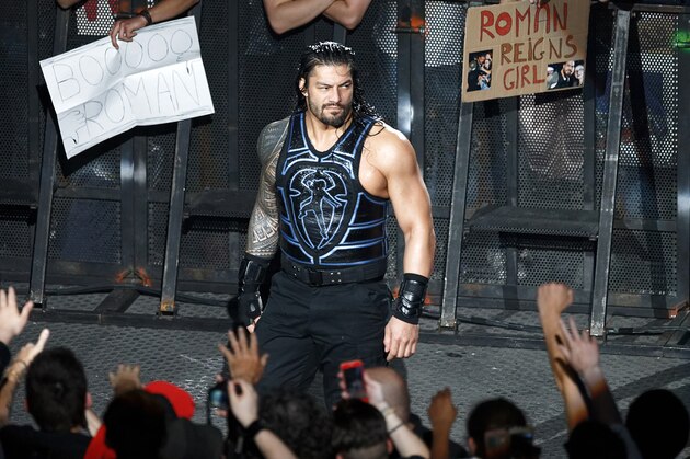 PARIS, FRANCE - MAY 19:  Roman Reigns attends WWE Live AccorHotels Arena Popb Paris Bercy on May 19, 2018 in Paris, France.  (Photo by Sylvain Lefevre/Getty Images)