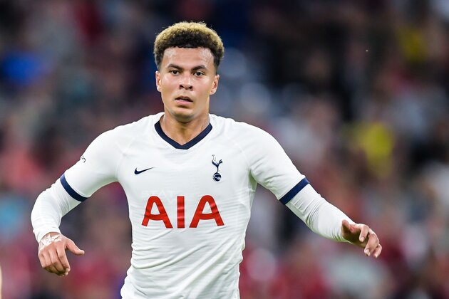 Dele Alli of Tottenham Hotspur FC during the Pre-season Friendly match between Tottenham Hotspur FC and Bayern Munich at Allianz Arena on July 31, 2019 in Munich, Germany(Photo by VI Images via Getty Images)