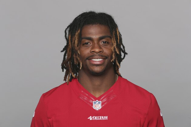 This is a 2019 photo of Jerick McKinnon of the San Francisco 49ers NFL football team. This image reflects the San Francisco 49ers active roster as of Wednesday, May 1, 2019 when this image was taken. (AP Photo)