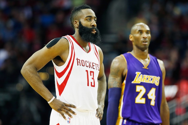 James Harden vs. Kobe Bryant: Who's Higher on the All-Time SG List?