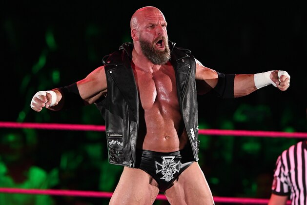 TOKYO,JAPAN - JUNE 28: Triple H enters the ring during the WWE Live Tokyo at Ryogoku Kokugikan on June 28, 2019 in Tokyo, Japan. (Photo by Etsuo Hara/Getty Images)