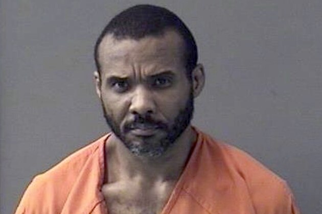 FILE - This undated booking photo released by Bell County Sheriff's Office shows Cedric Marks. Prosecutors Monday, in Texas, say they will seek the death penalty for Marks, 45, an MMA fighter accused in the deaths of 28-year-old Jenna Scott and 32-year-old Michael Swearingin, whose bodies were found in a shallow grave in Oklahoma. (Bell County Sheriff's Office via AP, File)