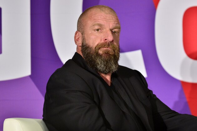 ANAHEIM, CALIFORNIA - JULY 11: WWE Superstar Triple H attends 2019 VidCon at Anaheim Convention Center on July 11, 2019 in Anaheim, California. (Photo by Jerod Harris/Getty Images)