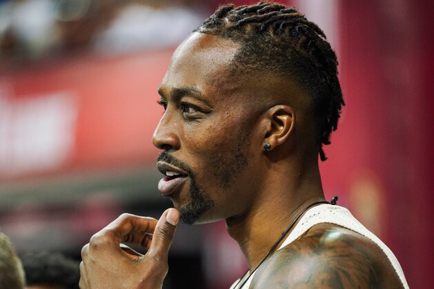LAS VEGAS, NEVADA - JULY 06: Dwight Howard attends the NBA Summer League on July 06, 2019 in Las Vegas, Nevada. (Photo by Cassy Athena/Getty Images)