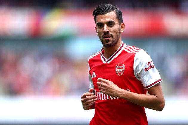 LONDON, ENGLAND - AUGUST 17:  Dani Ceballos of Arsenal
during the Premier League match between Arsenal FC and Burnley FC at Emirates Stadium on August 17, 2019 in London, United Kingdom. (Photo by Chloe Knott - Danehouse/Getty Images)