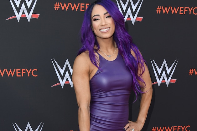 NORTH HOLLYWOOD, CA - JUNE 06:  Sasha Banks attends WWE's First-Ever Emmy
