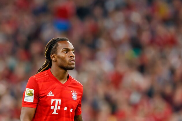 MUNICH, GERMANY - AUGUST 16: Renato Sanches of FC Bayern Muenchen looks on during the Bundesliga match between FC Bayern Muenchen and Hertha BSC at Allianz Arena on August 16, 2019 in Munich, Germany. (Photo by TF-Images/ Getty Images)