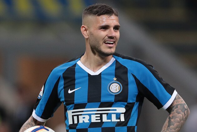 MILAN, ITALY - MAY 26:  Mauro Emanuel Icardi of FC Internazionale looks dejected during the Serie A match between FC Internazionale and Empoli FC at Stadio Giuseppe Meazza on May 26, 2019 in Milan, Italy.  (Photo by Emilio Andreoli/Getty Images)