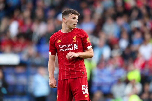 BIRKENHEAD, ENGLAND - JULY 11: Bobby Duncan of Liverpool during the Pre-Season Friendly match between Tranmere Rovers and Liverpool at Prenton Park on July 11, 2019 in Birkenhead, England. (Photo by James Williamson - AMA/Getty Images)