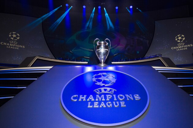 MONACO, MONACO - AUGUST 29: The UEFA Champions League trophy is seen prior to the UEFA Champions League Draw, part of the UEFA European Club Football Season Kick-Off 2019/2020 at Salle des Princes, Grimaldi Forum on August 29, 2019 in Monaco, Monaco. (Photo by Eurasia Sport Images/Getty Images)