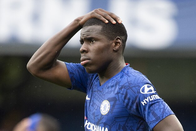 LONDON, ENGLAND - AUGUST 31: Kurt Zouma of Chelsea reacts at the end of the match during the Premier League match between Chelsea FC and Sheffield United at Stamford Bridge on August 31, 2019 in London, United Kingdom. (Photo by Visionhaus)