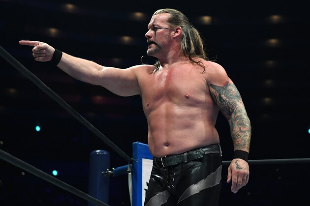 OSAKA, JAPAN - JUNE 09: Chris Jericho looks on during the Dominion 6.9 In Osaka-Jo Hall of NJPW on June 09, 2019 in Osaka, Japan. (Photo by Etsuo Hara/Getty Images)