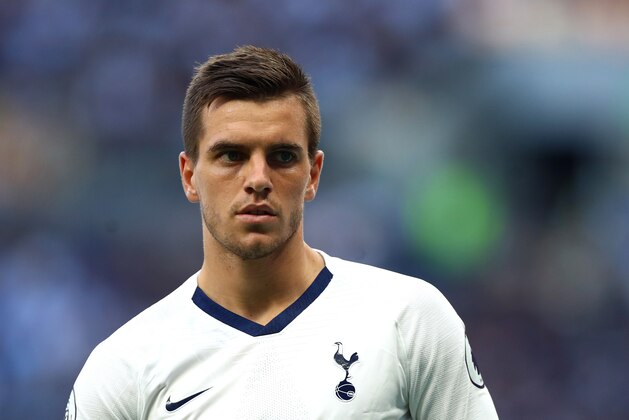 LONDON, ENGLAND - AUGUST 25: Giovani Lo Celso of Tottenham Hotspur during the Premier League match between Tottenham Hotspur and Newcastle United at Tottenham Hotspur Stadium on August 25, 2019 in London, United Kingdom. (Photo by Chloe Knott - Danehouse/Getty Images)