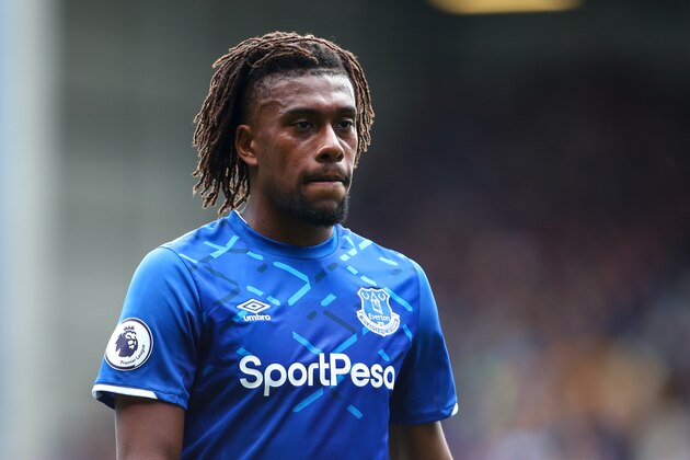 LIVERPOOL, ENGLAND - SEPTEMBER 01: Alex Iwobi of Everton during the Premier League match between Everton FC and Wolverhampton Wanderers at Goodison Park on September 1, 2019 in Liverpool, United Kingdom. (Photo by Robbie Jay Barratt - AMA/Getty Images)