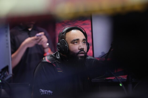 LONG ISLAND CITY, NY - JUNE 1: 24k Dropoff of Heat Check Gaming plays against Pacers Gaming on June 1, 2018 at the NBA 2K League Studio Powered by Intel in Long Island City, New York. NOTE TO USER: User expressly acknowledges and agrees that, by downloading and/or using this photograph, user is consenting to the terms and conditions of the Getty Images License Agreement.  Mandatory Copyright Notice: Copyright 2018 NBAE (Photo by Steve Freeman/NBAE via Getty Images)