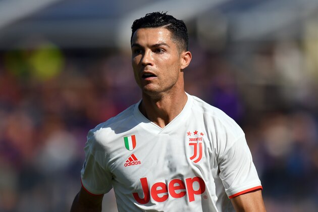 FLORENCE, ITALY - SEPTEMBER 14:  Cristiano Ronaldo of Juventus  looks on during the Serie A match between ACF Fiorentina and Juventus at Stadio Artemio Franchi on September 14, 2019 in Florence, Italy.  (Photo by Alessandro Sabattini/Getty Images)