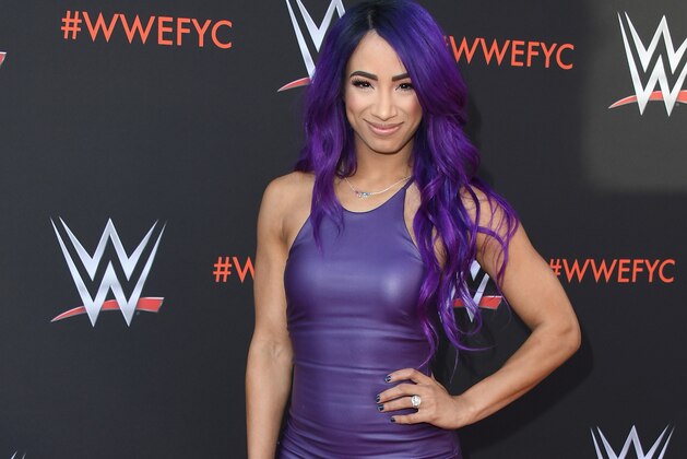 NORTH HOLLYWOOD, CA - JUNE 06:  Sasha Banks attends WWE's First-Ever Emmy