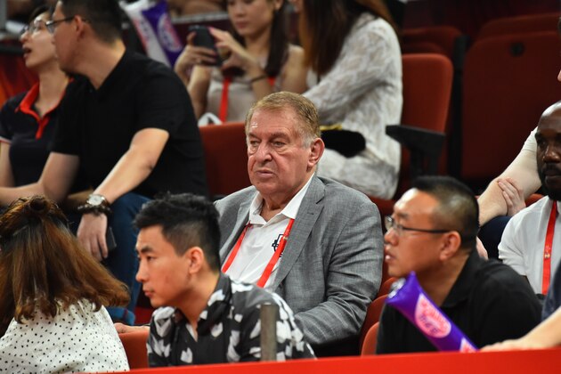 SHENZHEN, CHINA - SEPTEMBER 9: Managing Director Jerry Colangelo of the USA Basketball Men's National Team takes in the game against Team Brazil during the 2019 FIBA World Cup Classification Round at the Shenzhen Bay Sports Center on September 9, 2019 in Shenzhen, China.  NOTE TO USER: User expressly acknowledges and agrees that, by downloading and/or using this Photograph, user is consenting to the terms and conditions of the Getty Images License Agreement. Mandatory Copyright Notice: Copyright 2019 NBAE (Photo by Jesse D. Garrabrant/NBAE via Getty Images)