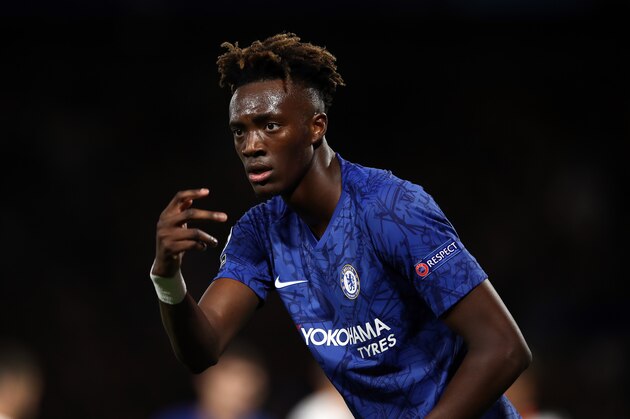 LONDON, ENGLAND - SEPTEMBER 17: Tammy Abraham of Chelsea FC looks on during the UEFA Champions League group H match between Chelsea FC and Valencia CF at Stamford Bridge on September 17, 2019 in London, United Kingdom. (Photo by Bryn Lennon/Bryn Lennon/Getty Images)