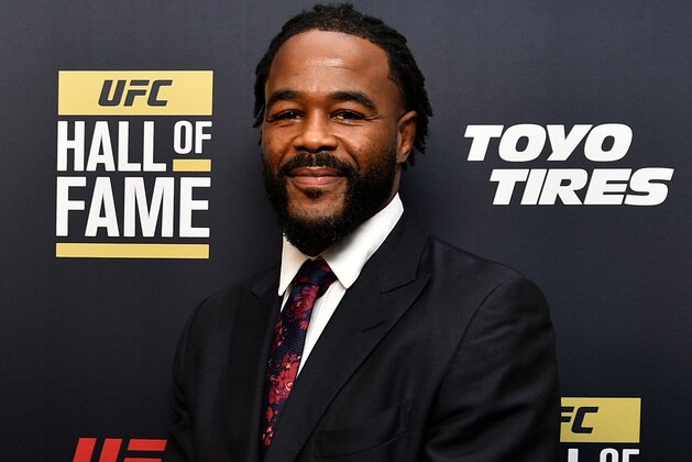 LAS VEGAS, NEVADA - JULY 05:  Rashad Evans poses on the red carpet prior to the UFC Hall of Fame Class of 2019 Induction Ceremony inside The Pearl at The Palms Casino Resort on July 5, 2019 in Las Vegas, Nevada. (Photo by Chris Unger/Zuffa LLC/Zuffa LLC via Getty Images)