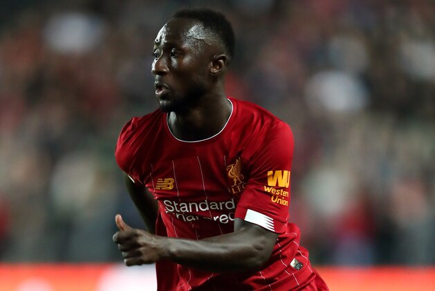 MILTON KEYNES, ENGLAND - SEPTEMBER 25: Naby Keita of Liverpool during the Carabao Cup Third Round match between Milton Keynes Dons and Liverpool at Stadium mk on September 25, 2019 in Milton Keynes, England. (Photo by James Williamson - AMA/Getty Images) MILTON KEYNES, ENGLAND - SEPTEMBER 25: Naby Keita of Liverpool during the Carabao Cup Third Round match between Milton Keynes Dons and Liverpool at Stadium mk on September 25, 2019 in Milton Keynes, England. (Photo by James Williamson - AMA/Getty Images)