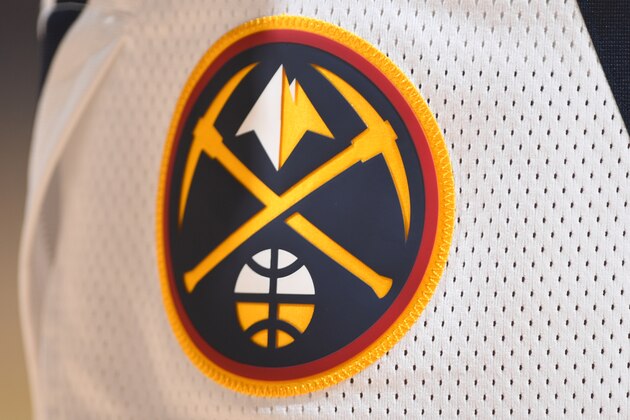 DENVER, CO - OCTOBER 23: A generic close look on the logo of the shorts of the Denver Nuggets in the game against the Sacramento Kings on October 23, 2018 at Pepsi Center in Denver, Colorado. NOTE TO USER: User expressly acknowledges and agrees that, by downloading and or using this photograph, user is consenting to the terms and conditions of Getty Images License Agreement. Mandatory Copyright Notice: Copyright 2016 NBAE (Photo by Garrett Ellwood/NBAE via Getty Images)
