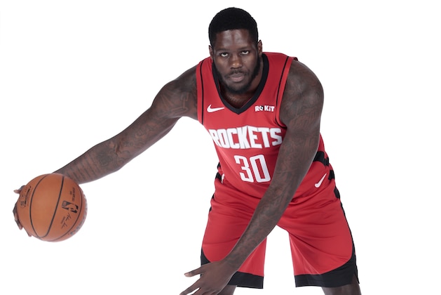 HOUSTON, TX - SEPTEMBER 27: Anthony Bennett #30 of the Houston Rockets poses for a portrait during media day on September 27, 2019 at The Post Oak Hotel in Houston, Texas. NOTE TO USER: User expressly acknowledges and agrees that, by downloading and/or using this photograph, user is consenting to the terms and conditions of the Getty Images License Agreement. Mandatory Copyright Notice: Copyright 2019 NBAE (Photo by Troy Fields/NBAE via Getty Images) HOUSTON, TX - SEPTEMBER 27: Anthony Bennett #30 of the Houston Rockets poses for a portrait during media day on September 27, 2019 at The Post Oak Hotel in Houston, Texas. NOTE TO USER: User expressly acknowledges and agrees that, by downloading and/or using this photograph, user is consenting to the terms and conditions of the Getty Images License Agreement. Mandatory Copyright Notice: Copyright 2019 NBAE (Photo by Troy Fields/NBAE via Getty Images)