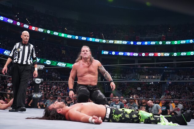 Chris Jericho is the first AEW champion.