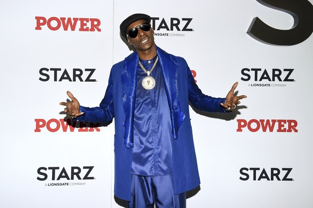Rapper Snoop Dogg attends the world premiere of the final season of the Starz television series