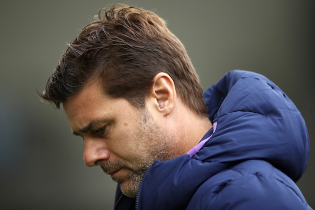BRIGHTON, ENGLAND - OCTOBER 05: Mauricio Pochettino, Manager of Tottenham Hotspur reacts prior to the Premier League match between Brighton & Hove Albion and Tottenham Hotspur at American Express Community Stadium on October 05, 2019 in Brighton, United Kingdom. (Photo by Bryn Lennon/Getty Images)