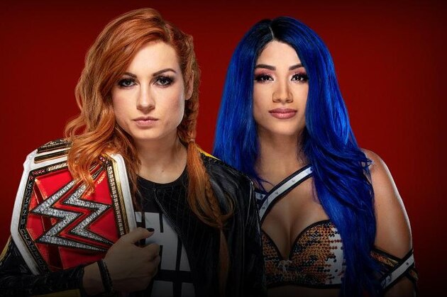 Becky Lynch and Sasha Banks.
