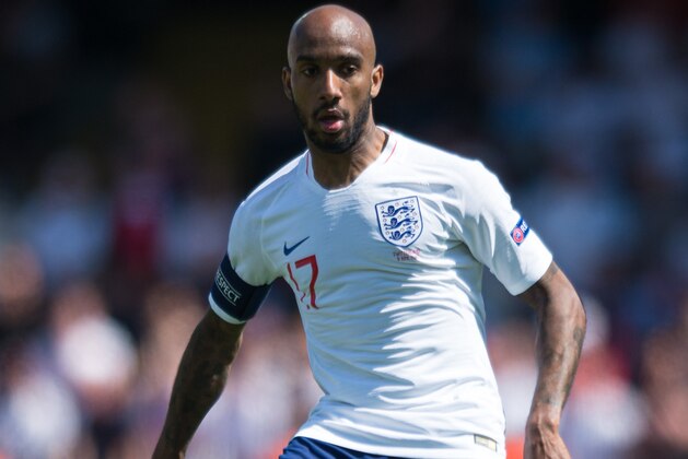 GUIMARAES, PORTUGAL - JUNE 09: Fabian Delph of England controls the ball during the UEFA Nations League Third Place Playoff match between Switzerland and England at Estadio D. Afonso Henriques on June 9, 2019 in Guimaraes, Portugal. (Photo by TF-Images/Getty Images)
