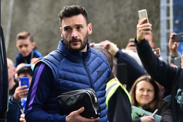 Tottenham Hotspur's French goalkeeper Hugo Lloris  arrives for the English Premier League football match between Brighton and Tottenham Hotspur at the American Express Community Stadium in Brighton, southern England on October 5, 2019. (Photo by Glyn KIRK / AFP) / RESTRICTED TO EDITORIAL USE. No use with unauthorized audio, video, data, fixture lists, club/league logos or 'live' services. Online in-match use limited to 120 images. An additional 40 images may be used in extra time. No video emulation. Social media in-match use limited to 120 images. An additional 40 images may be used in extra time. No use in betting publications, games or single club/league/player publications. /  (Photo by GLYN KIRK/AFP via Getty Images)