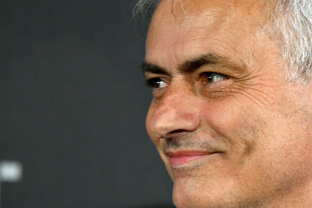 Portuguese coach Jose Mourinho arrives for The Best FIFA Football Awards ceremony, on September 23, 2019 at Teatro alla Scala in Milan. (Photo by Tiziana FABI / AFP)        (Photo credit should read TIZIANA FABI/AFP/Getty Images)