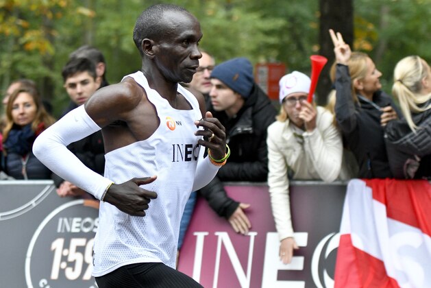 Eliud Kipchoge Becomes First to Run Marathon in Under 2 Hours
