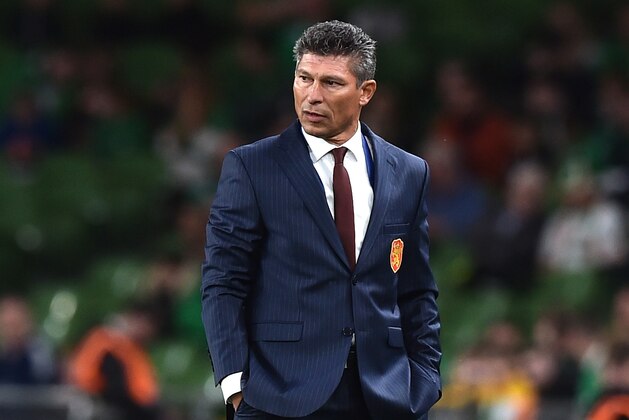 DUBLIN, IRELAND - SEPTEMBER 10: Manager of Bulgaria, Krasimir Balakov during the International Friendly match between Republic of Ireland and Bulgaria at Aviva Stadium on September 10, 2019 in Dublin, Ireland. (Photo by Charles McQuillan/Getty Images)