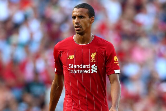 LIVERPOOL, ENGLAND - AUGUST 24: Joel Matip of Liverpool during the Premier League match between Liverpool FC and Arsenal FC at Anfield on August 24, 2019 in Liverpool, United Kingdom. (Photo by Chloe Knott - Danehouse/Getty Images)