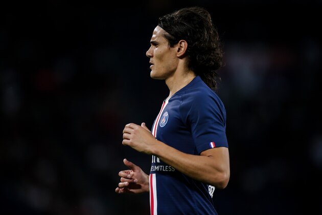 PARIS, FRANCE - AUGUST 25: Edinson Cavani of Paris Saint Germain during the French League 1 match between Paris Saint Germain v Toulouse at the Parc des Princes on August 25, 2019 in Paris France (Photo by Erwin Spek/Soccrates/Getty Images) PARIS, FRANCE - AUGUST 25: Edinson Cavani of Paris Saint Germain during the French League 1 match between Paris Saint Germain v Toulouse at the Parc des Princes on August 25, 2019 in Paris France (Photo by Erwin Spek/Soccrates/Getty Images)