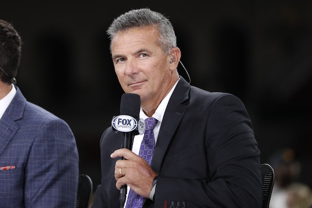LOS ANGELES, CALIFORNIA - SEPTEMBER 20: Former player Urban Meyer, rumored to be the next USC head coach, appears at the USC game against the Utah Utes at Los Angeles Memorial Coliseum on September 20, 2019 in Los Angeles, California. (Photo by Meg Oliphant/Getty Images)