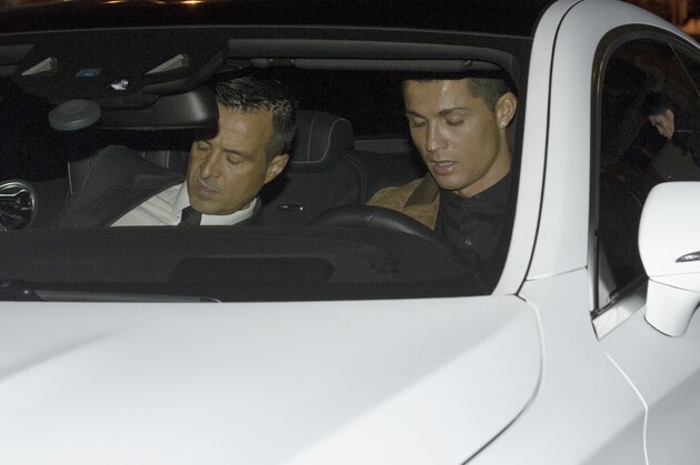 Jorge Mendes and Cristiano Ronaldo