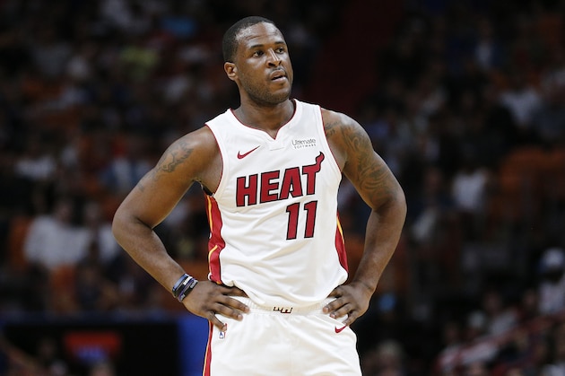 MIAMI, FLORIDA - OCTOBER 18:  Dion Waiters #11 of the Miami Heat looks on against the Houston Rockets during the second half at American Airlines Arena on October 18, 2019 in Miami, Florida. NOTE TO USER: User expressly acknowledges and agrees that, by downloading and or using this photograph, User is consenting to the terms and conditions of the Getty Images License Agreement. (Photo by Michael Reaves/Getty Images)