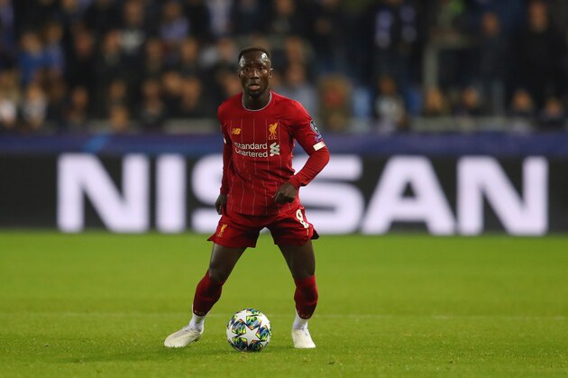 GENK, BELGIUM - OCTOBER 23: Naby Keita of Liverpool during the UEFA Champions League group E match between KRC Genk and Liverpool FC at Luminus Arena on October 23, 2019 in Genk, Belgium. (Photo by Catherine Ivill/Getty Images)