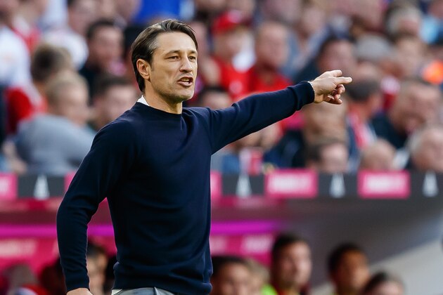 MUNICH, GERMANY - OCTOBER 26: head coach Niko Kovac of FC Bayern Muenchen gestures during the Bundesliga match between FC Bayern Muenchen and 1. FC Union Berlin at Allianz Arena on October 26, 2019 in Munich, Germany. (Photo by TF-Images/Getty Images)