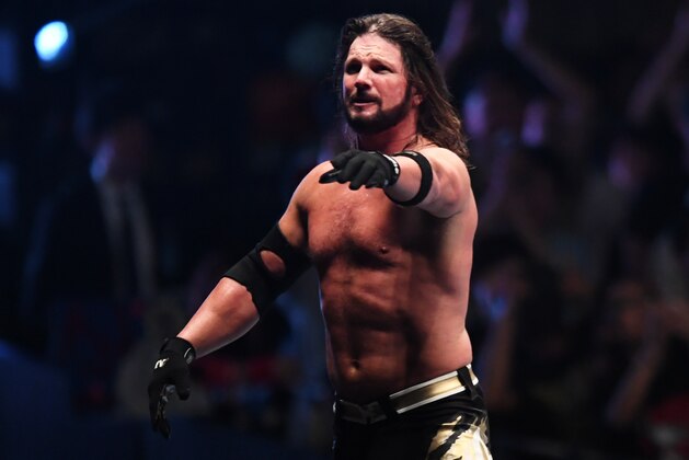 TOKYO,JAPAN - JUNE 29: AJ Styles looks on during the WWE Live Tokyo at Ryogoku Kokugikan on June 29, 2019 in Tokyo, Japan. (Photo by Etsuo Hara/Getty Images)