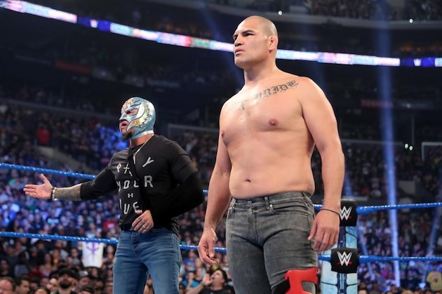 Despite a lack of early success, Rey Mysterio will be the difference-maker for Cain Velasquez's WWE career.
