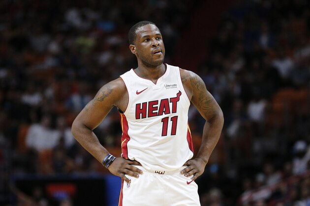 MIAMI, FLORIDA - OCTOBER 18:  Dion Waiters #11 of the Miami Heat looks on against the Houston Rockets during the second half at American Airlines Arena on October 18, 2019 in Miami, Florida. NOTE TO USER: User expressly acknowledges and agrees that, by downloading and or using this photograph, User is consenting to the terms and conditions of the Getty Images License Agreement. (Photo by Michael Reaves/Getty Images)