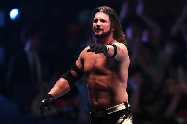 TOKYO,JAPAN - JUNE 29: AJ Styles looks on during the WWE Live Tokyo at Ryogoku Kokugikan on June 29, 2019 in Tokyo, Japan. (Photo by Etsuo Hara/Getty Images)