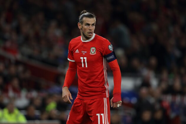 CARDIFF, WALES - OCTOBER 13: Gareth Bale of Wales during the UEFA Euro 2020 qualifier between Wales and Croatia at Cardiff City Stadium on October 13, 2019 in Cardiff, Wales. (Photo by Matthew Ashton - AMA/Getty Images)